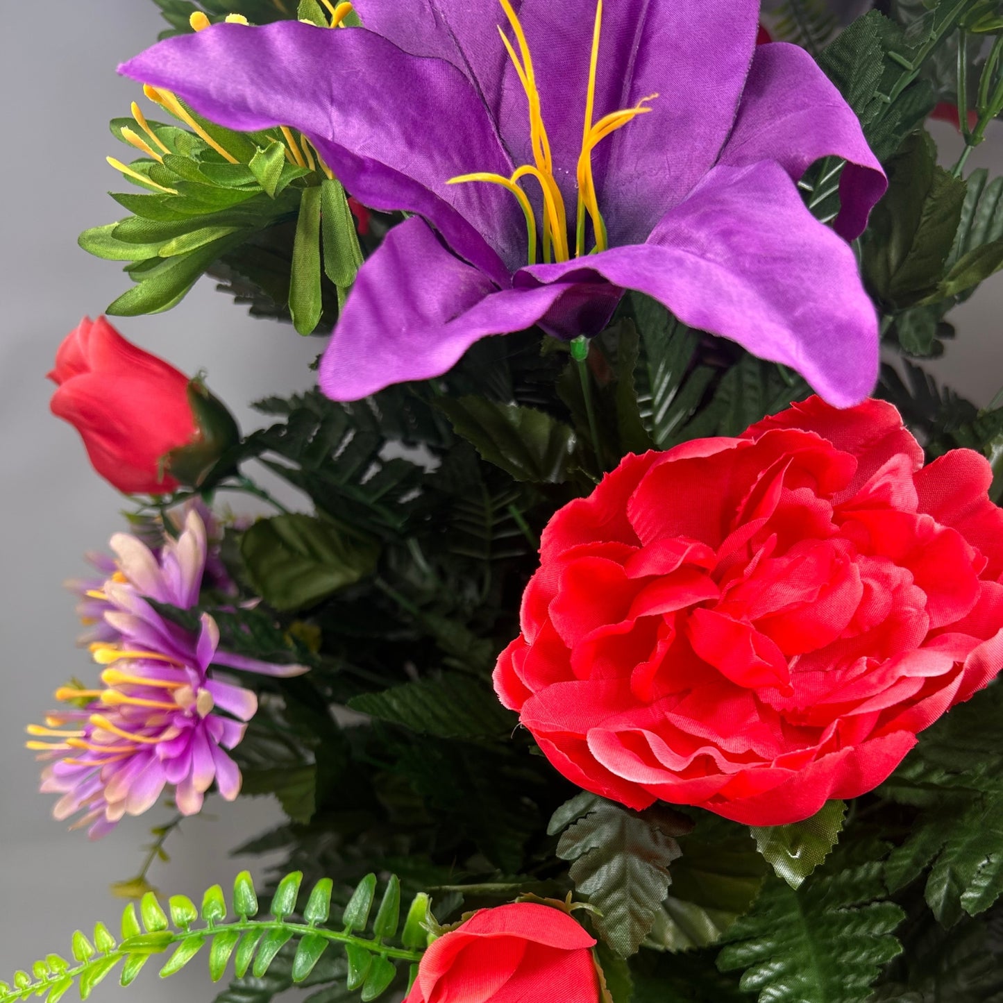 Sweet Serenity Pre-Made Vase Insert (Pink, Purple, Green)