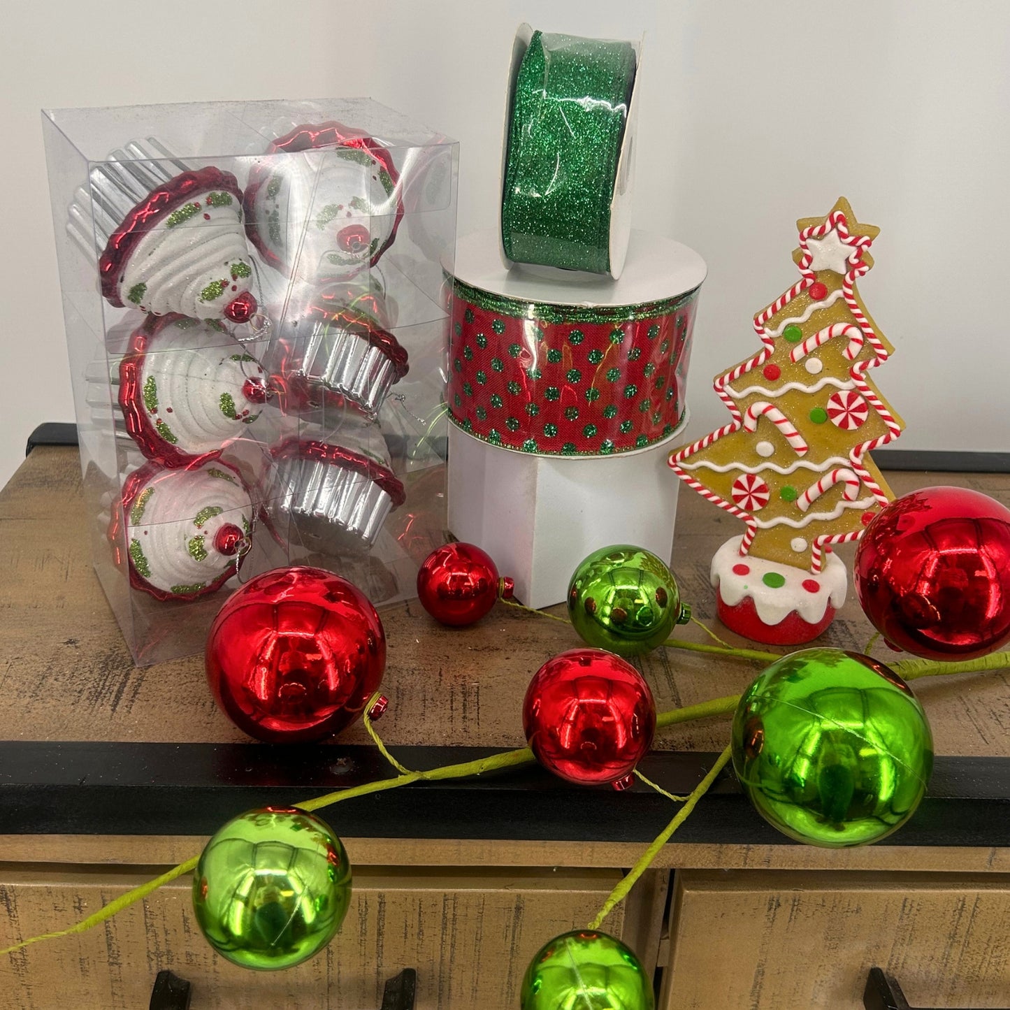 Red, Green, Candy Christmas Tree Mystery Box