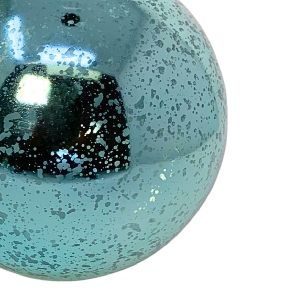 Plastic Mercury Shiny Ball Ornament 6” Seafoam| LC