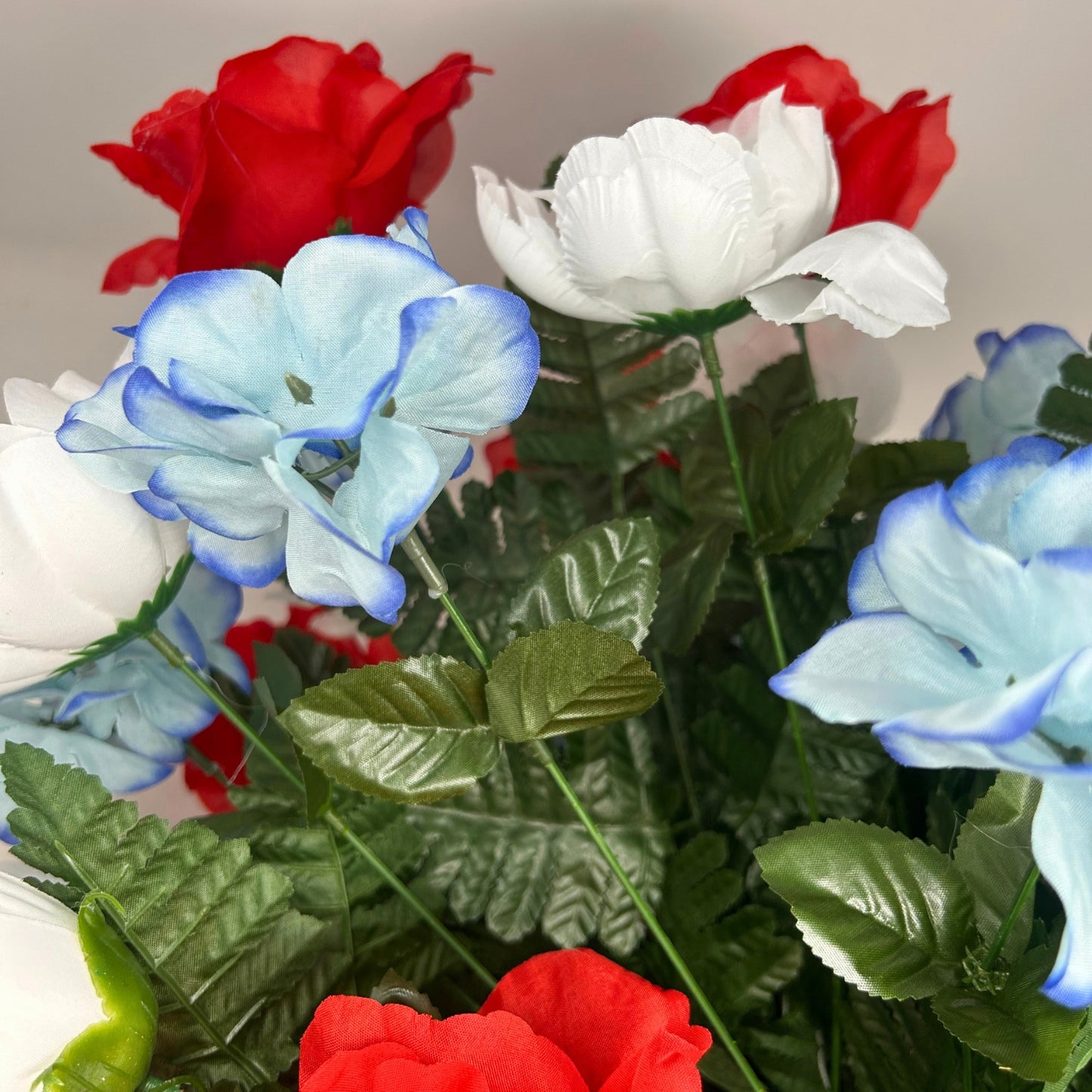 Heavenly Harmony Pre-Made Vase Insert (Red, White, Blue)