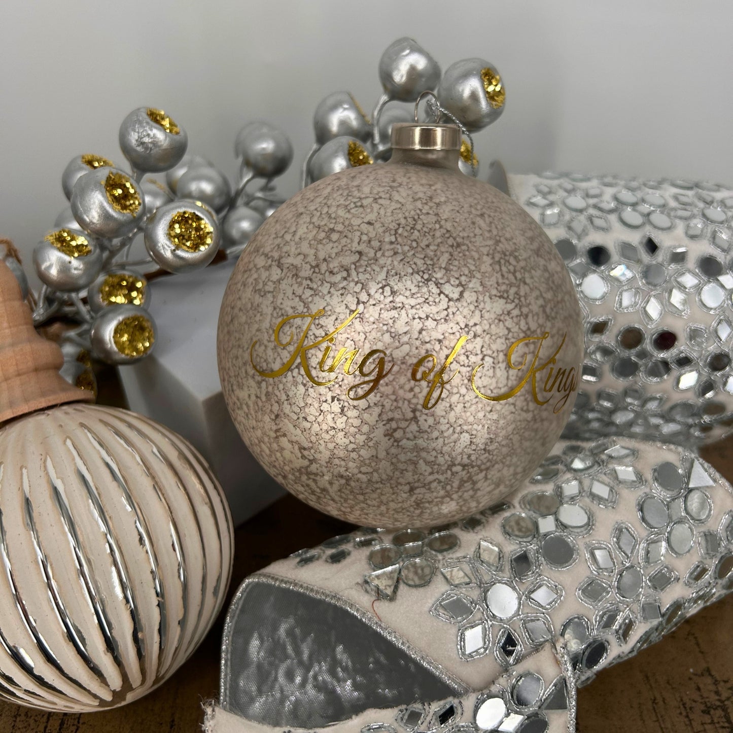 Silver, Gold, White Christmas Tree Mystery Box