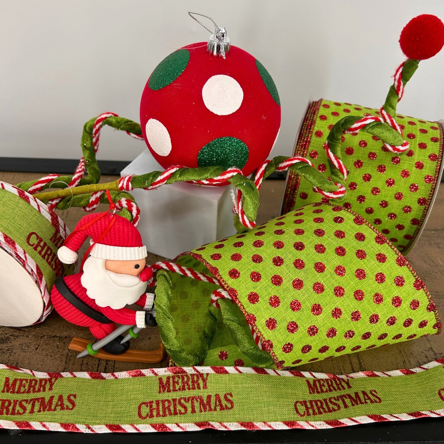Red, Green, Lime Christmas Tree Mystery Box
