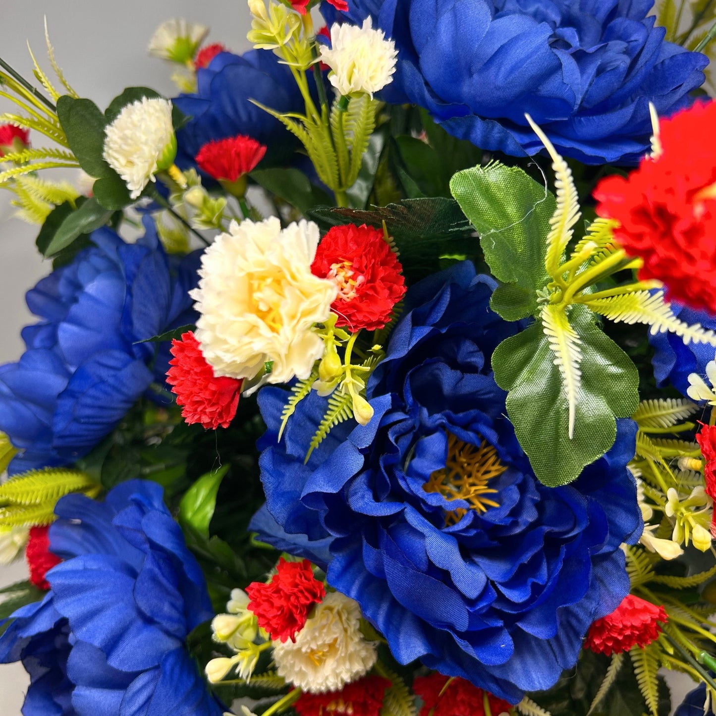 Spirit of America Pre-Made Vase Insert (Red, White, Blue)