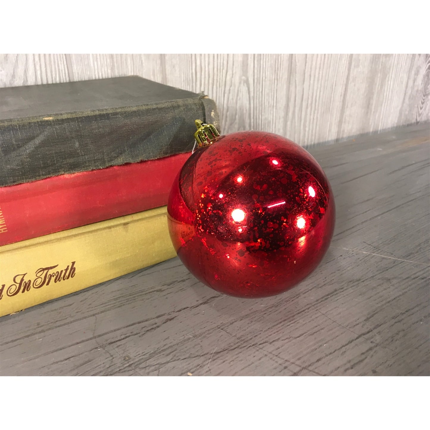 4” VP Mercury Ball Ornament - Red | XJ