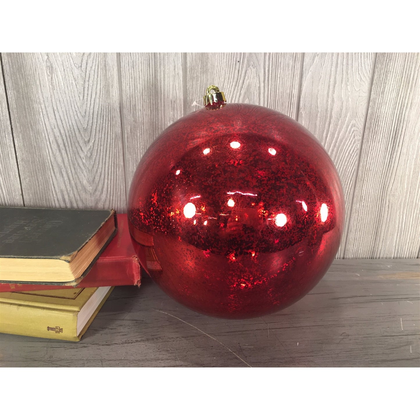10” VP Mercury Ball Ornament - Red | XJ