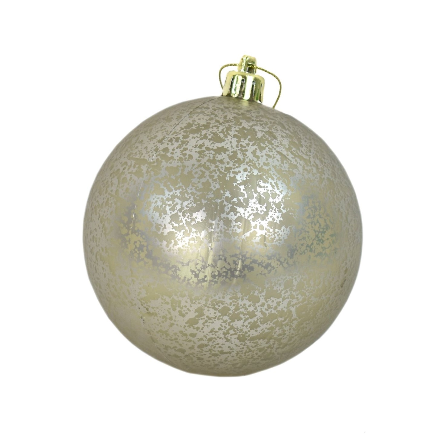4” Matte Mercury Ball Ornament - Platinum | XJ
