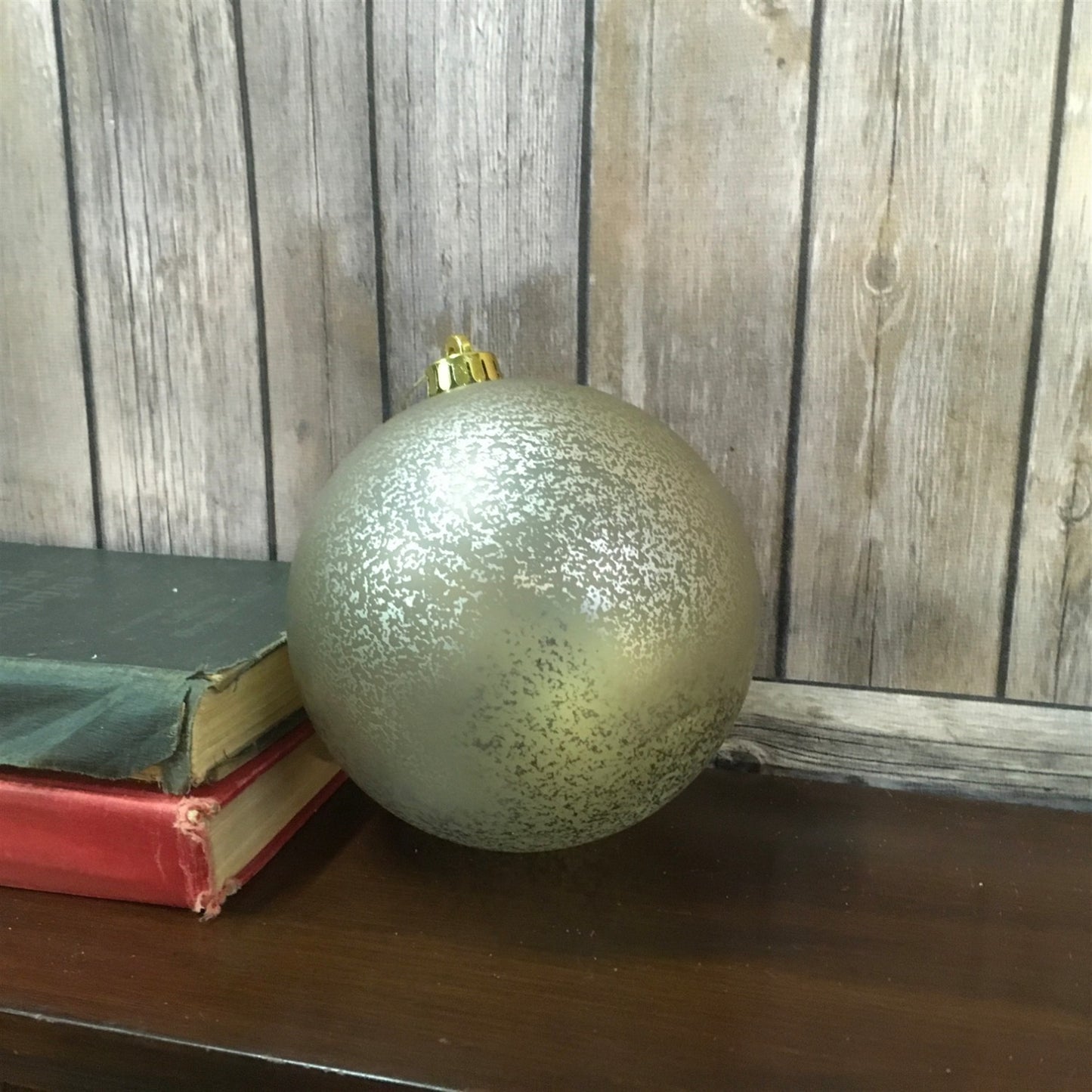 6" Matte Mercury Ball Ornament - Platinum | XJ