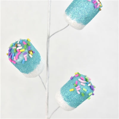 28" Blue Sugar Marshmallow Spray | TA