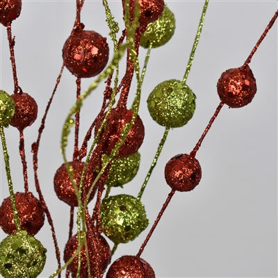19” Ball Spray in Red/Green | QD