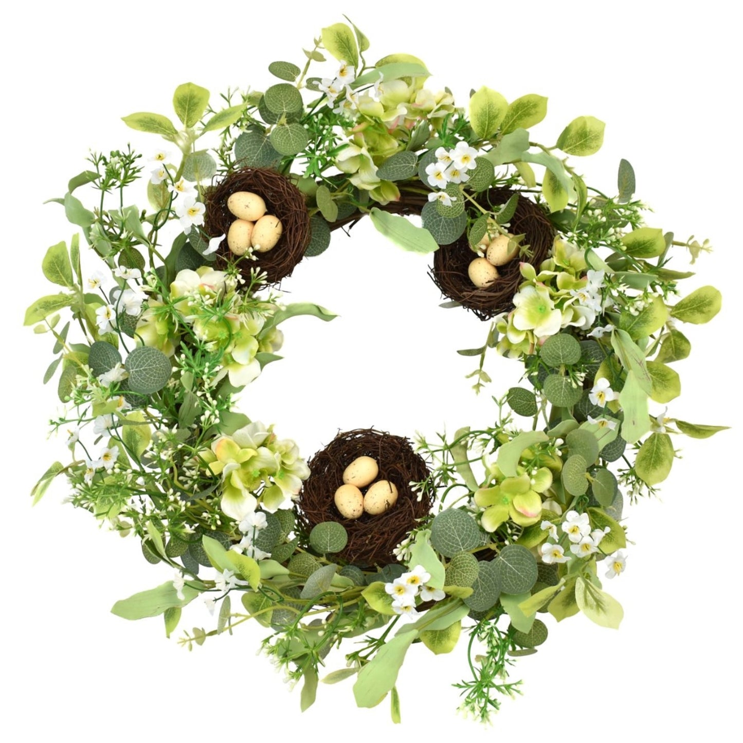 24" Morning Meadows Nest Wreath | QDE