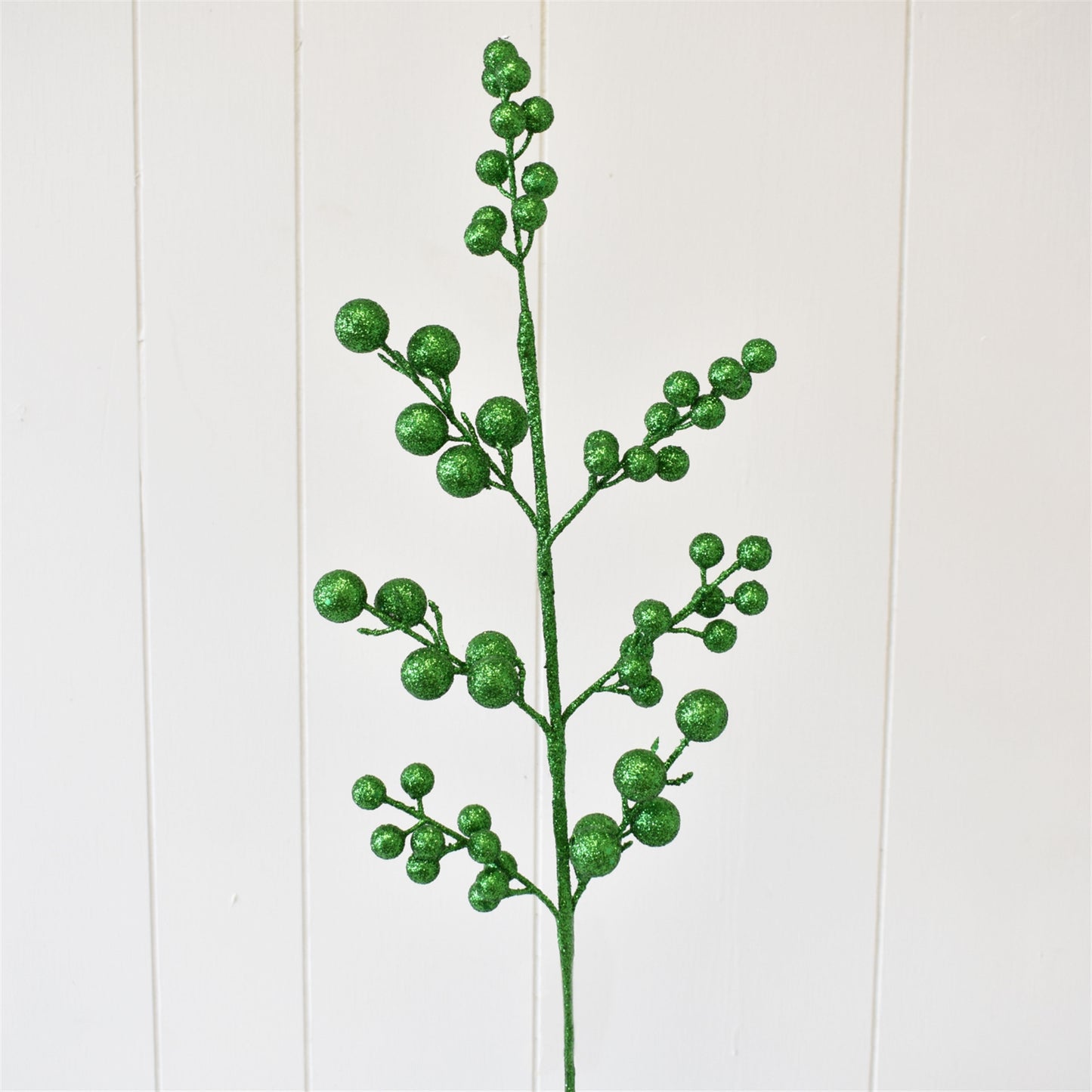 29" Glitter Ball Spray in Dark Green | QD