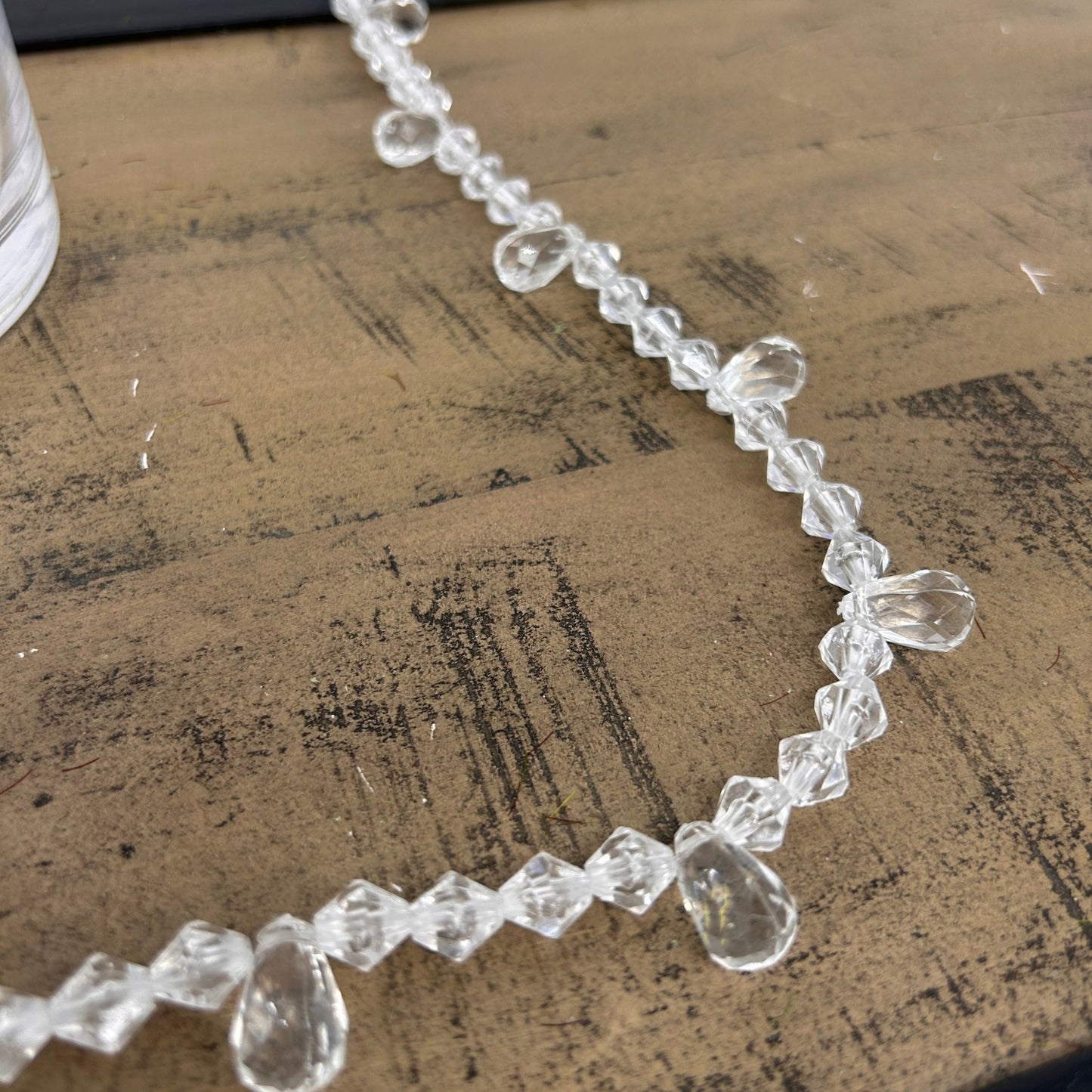 Jeweled Garland 6' in Silver | QD