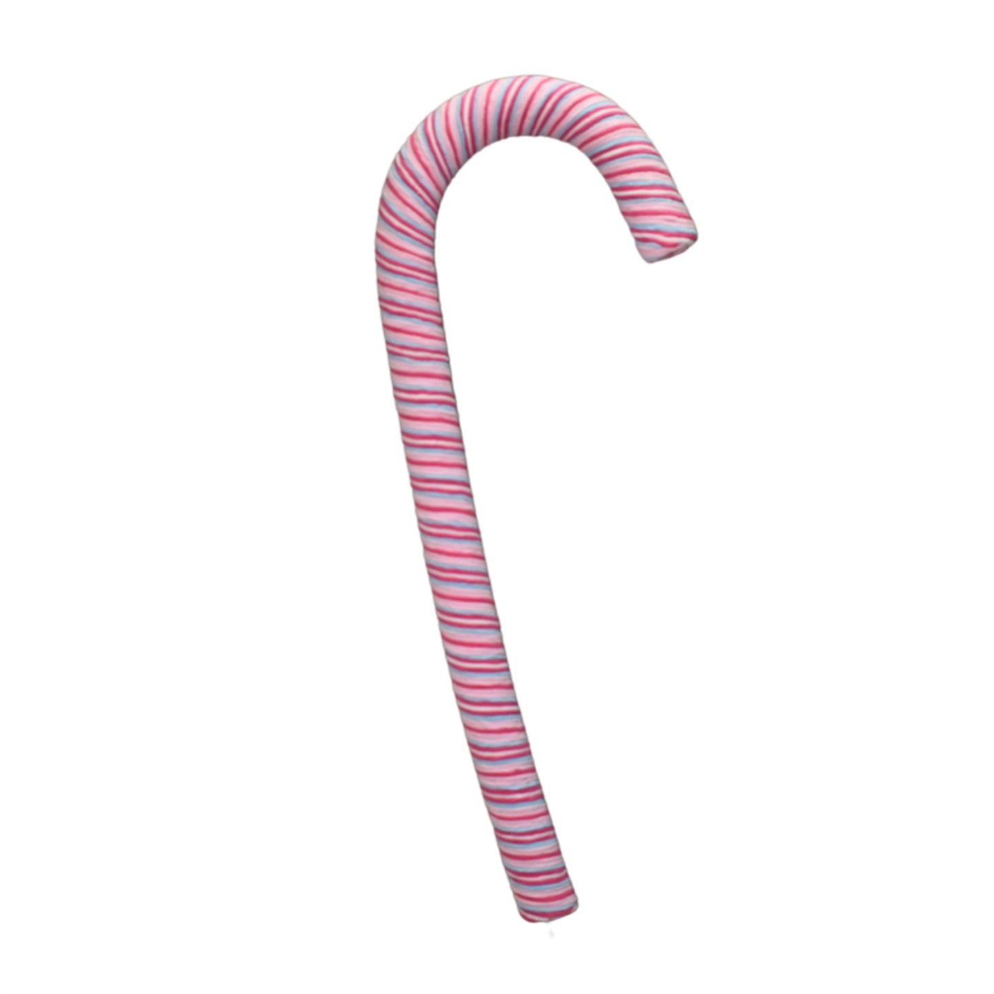 48" Chenille Bright Christmas Candy Cane in Multi | TA