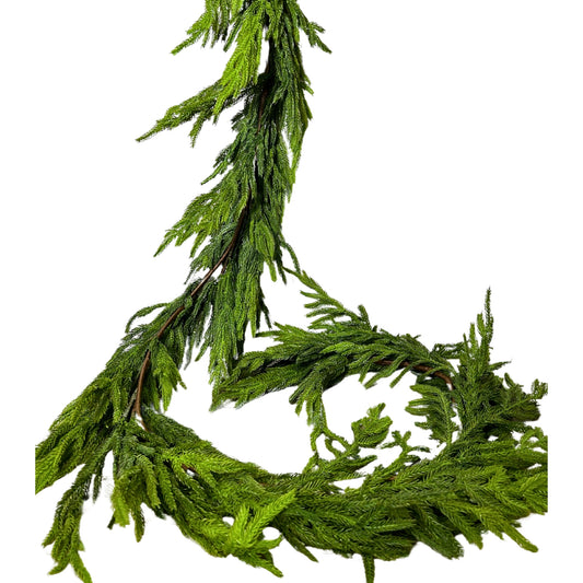 Real Touch Norfolk Pine Garland 108" | XJ