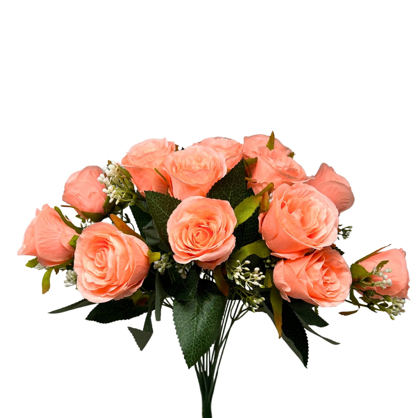 Wedding Rose Bud x18 Peach - 18" | GTE