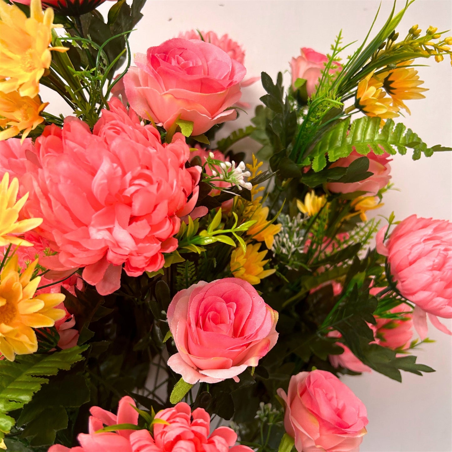 Chrysanthemum/Rose Bush x36 - Pink/Yellow | SXE