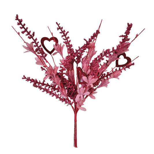 Heartfelt Berry / Flower Bundle 20” | QPE