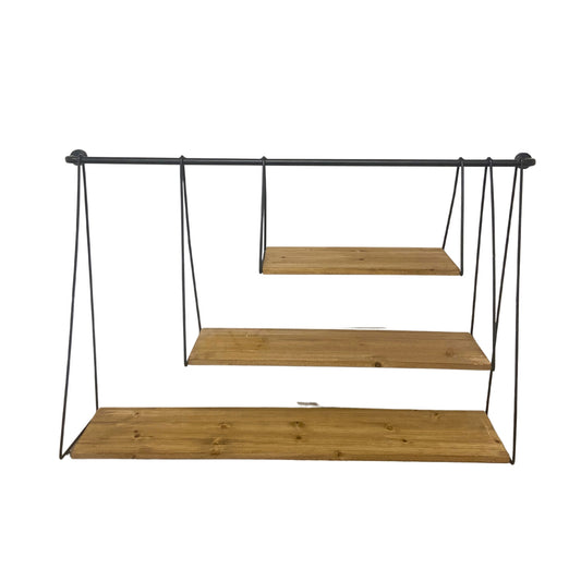 3-Layer Wooden Wall Shelf | LW