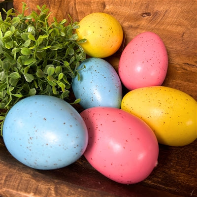 Grande Colorful Assortment of Eggs - Box of 6 |YSE
