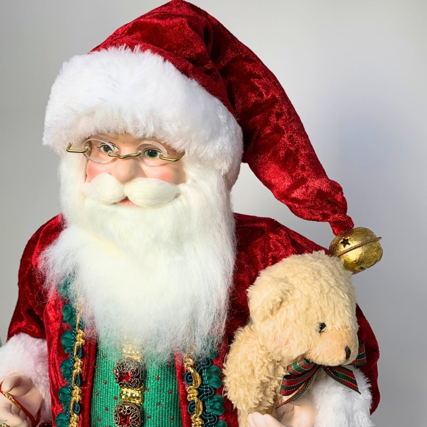 Old World Old St. Nick Standing Santa 17.5” | YK