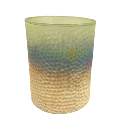 Chameleon Glass Vase 6.75" H x 5" Dia | SB