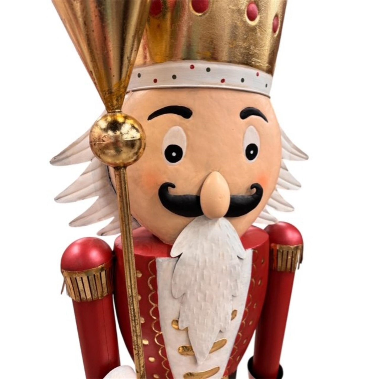 Metal Regal Renaissance Nutcracker 67" | FH