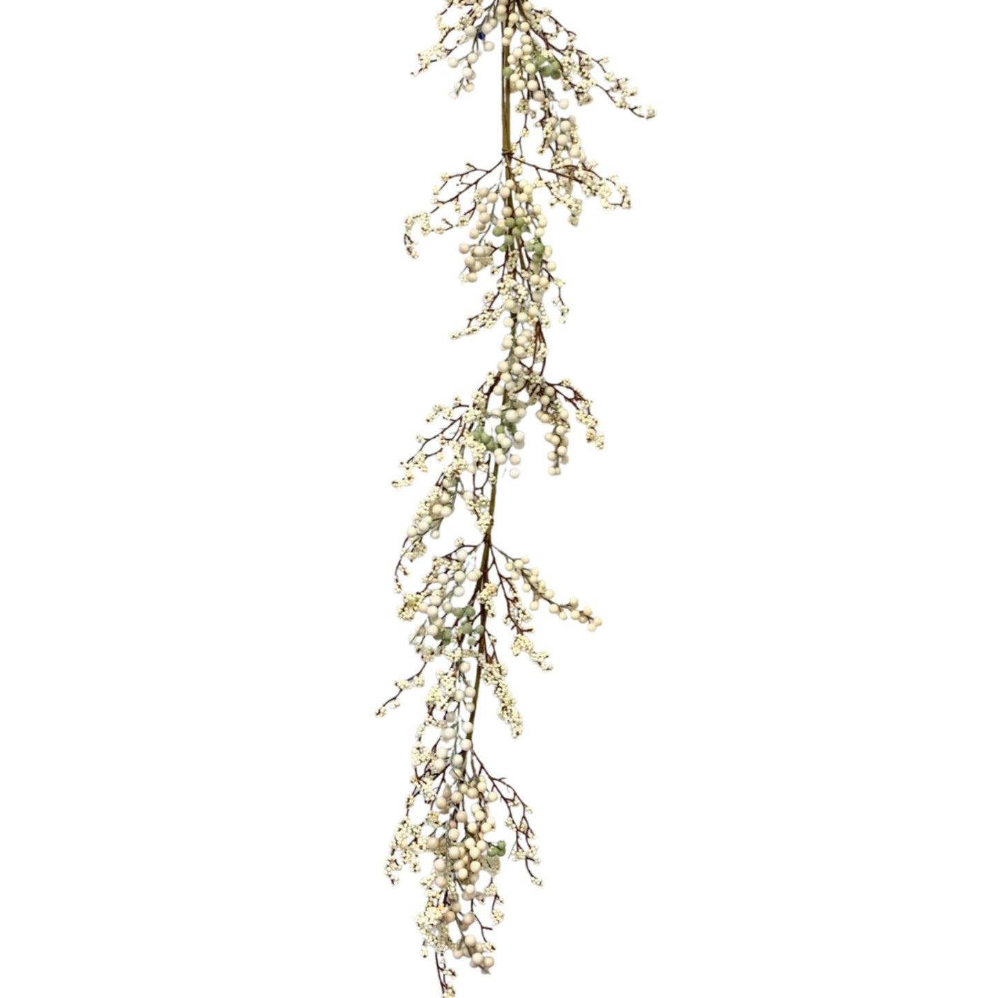 Cream/Green Berry Mix Garland 60” | KS