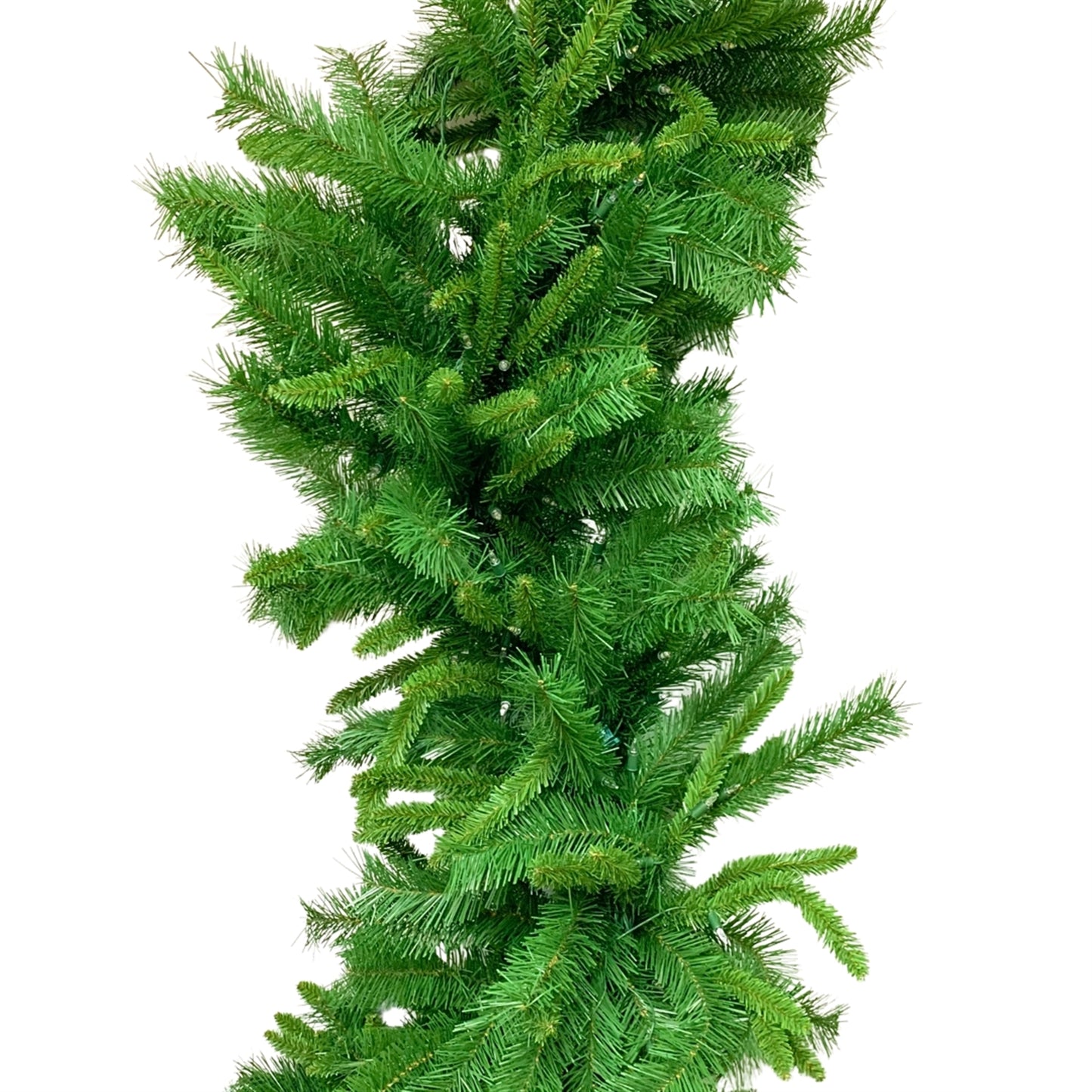 Mixed Pine Garland Lighted 9' x 24” Warm White LED | HT