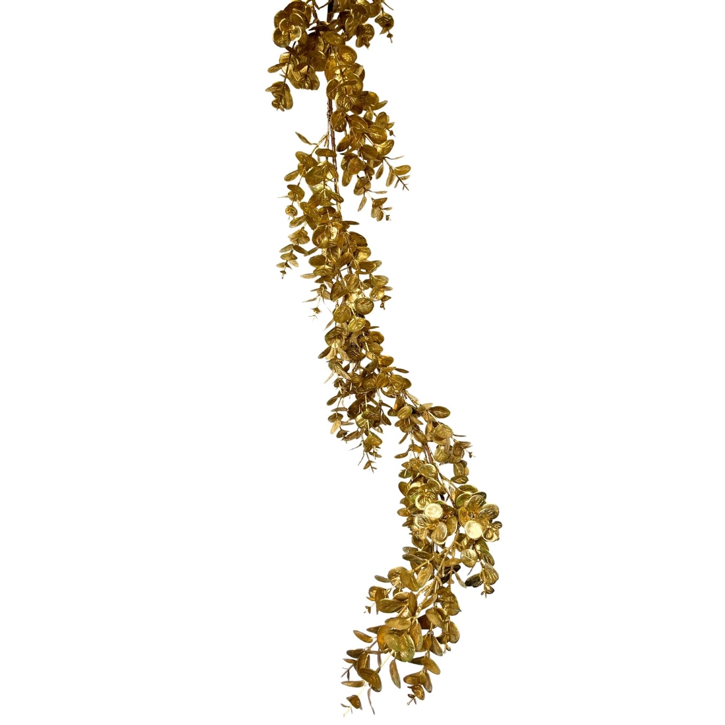 Metallic Gold Eucalyptus Garland 52" | DB
