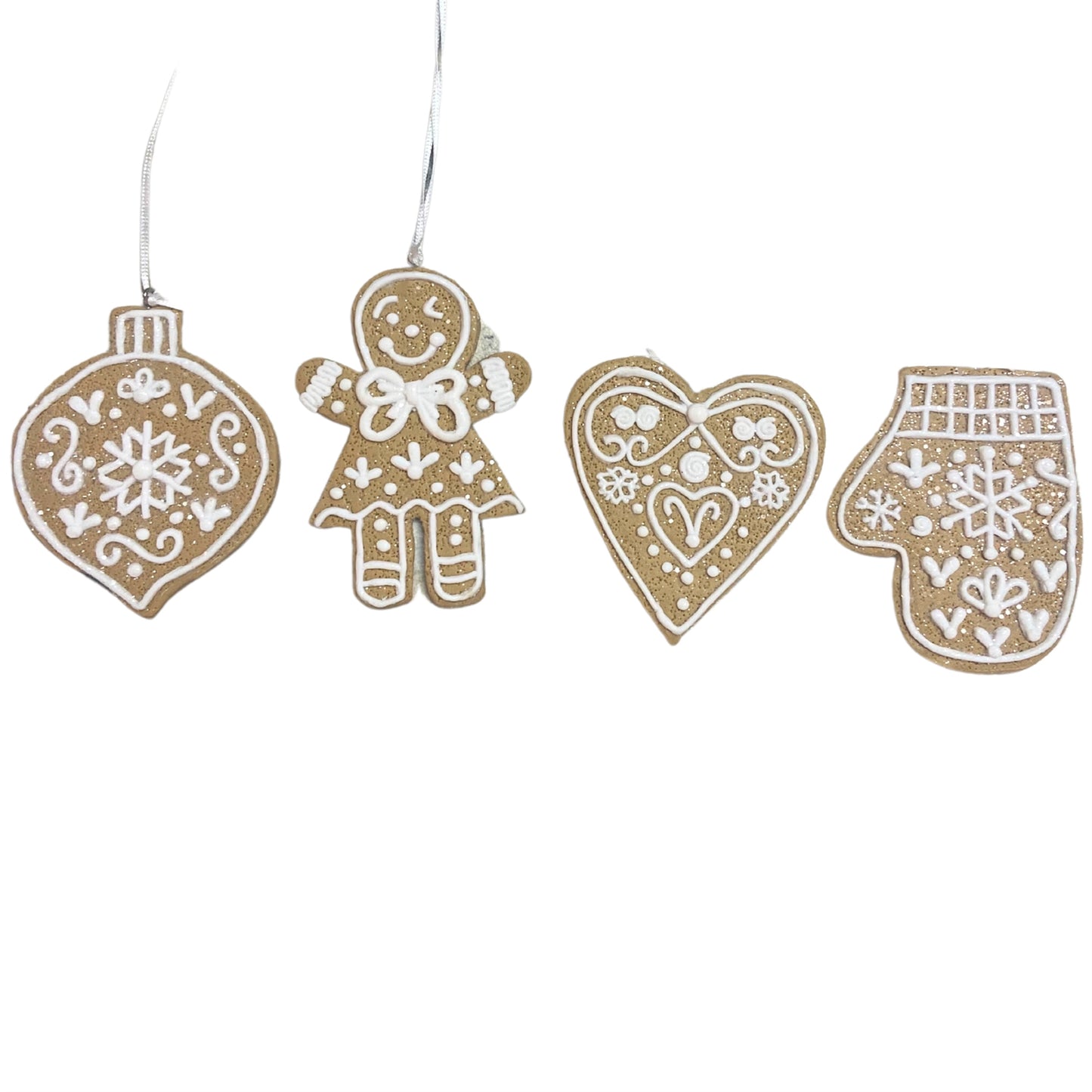 INDIVIDUAL Cute Cookie Cut Out Orn. Asst X 4 - 3"-3.5"H X 2.5"W | YK POS ONLY