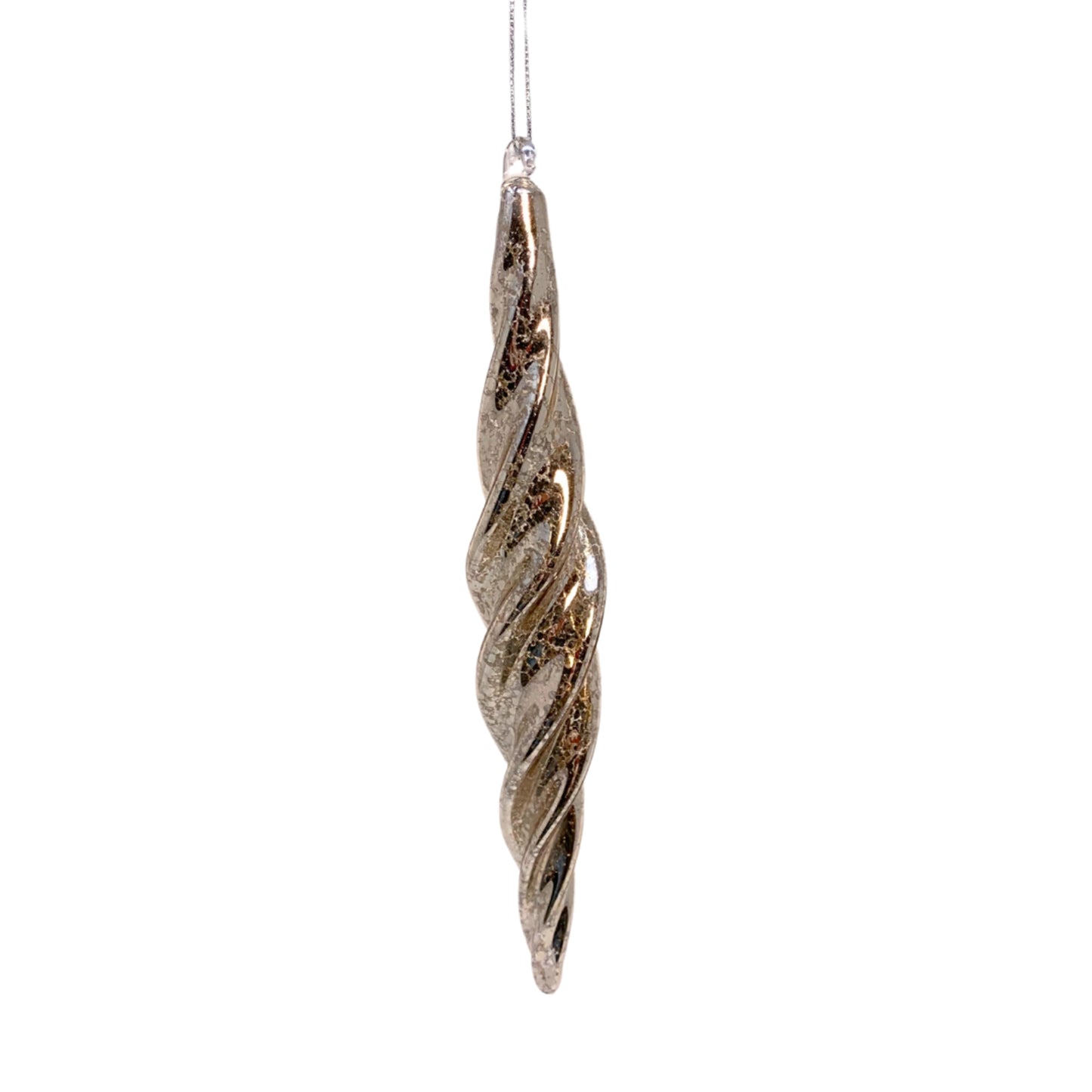 Mercury Antique Silver Icicle 9" | TG