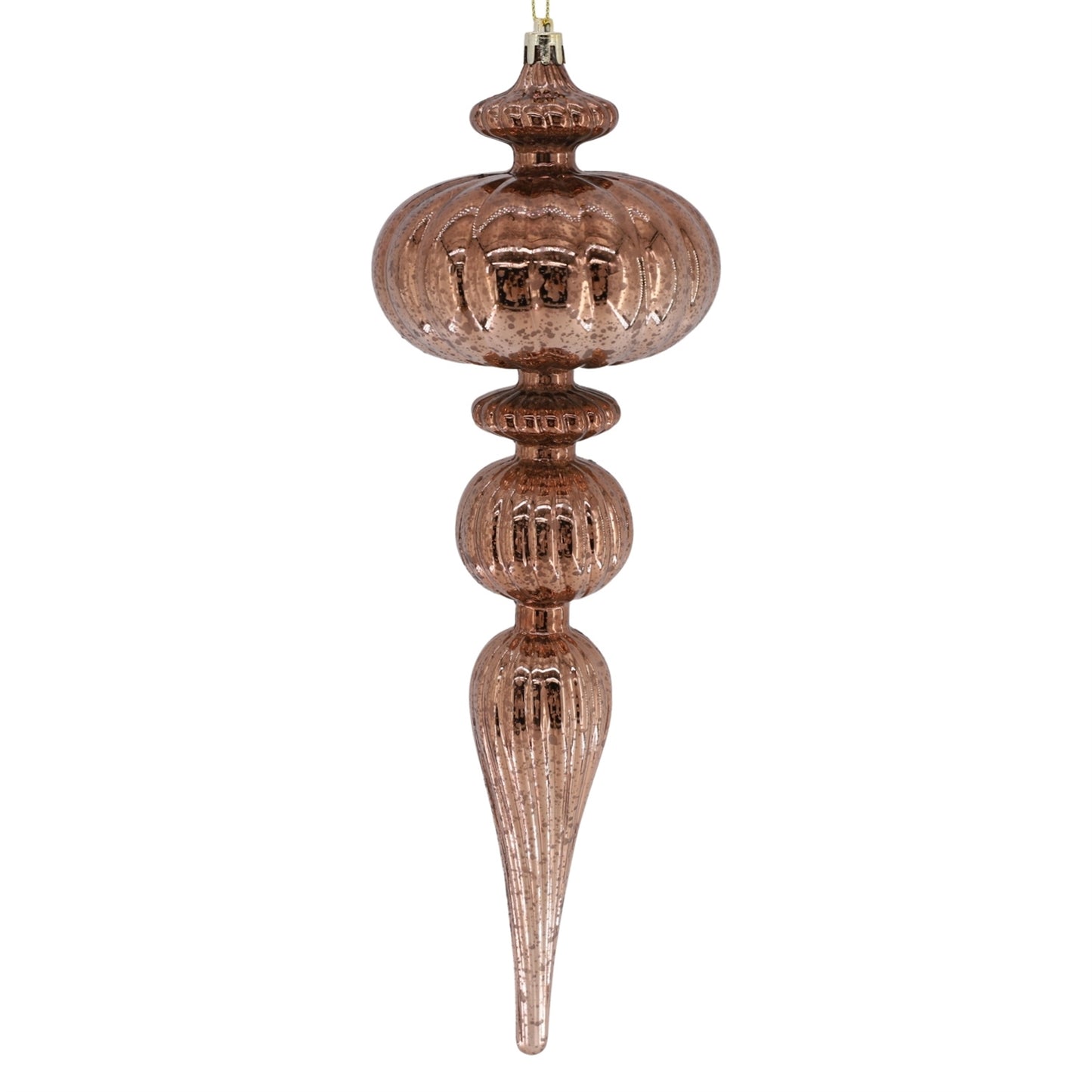 Mercury Finish Grand Plastic Finial 12" - Bronze