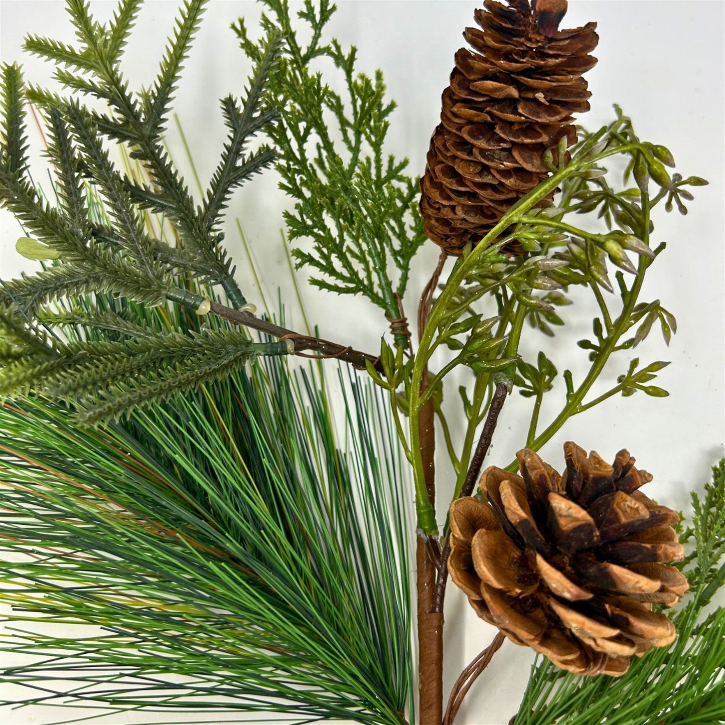 Mixed Green Pinecone Pick 18” | KS