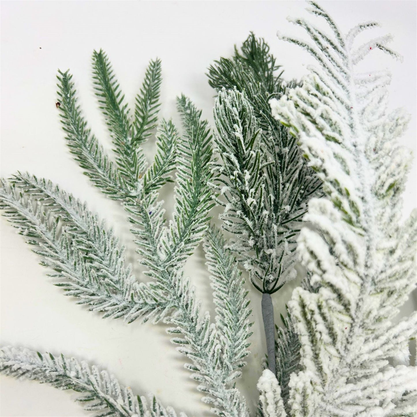 Flocked Mixed Pine Pick 18” | KS