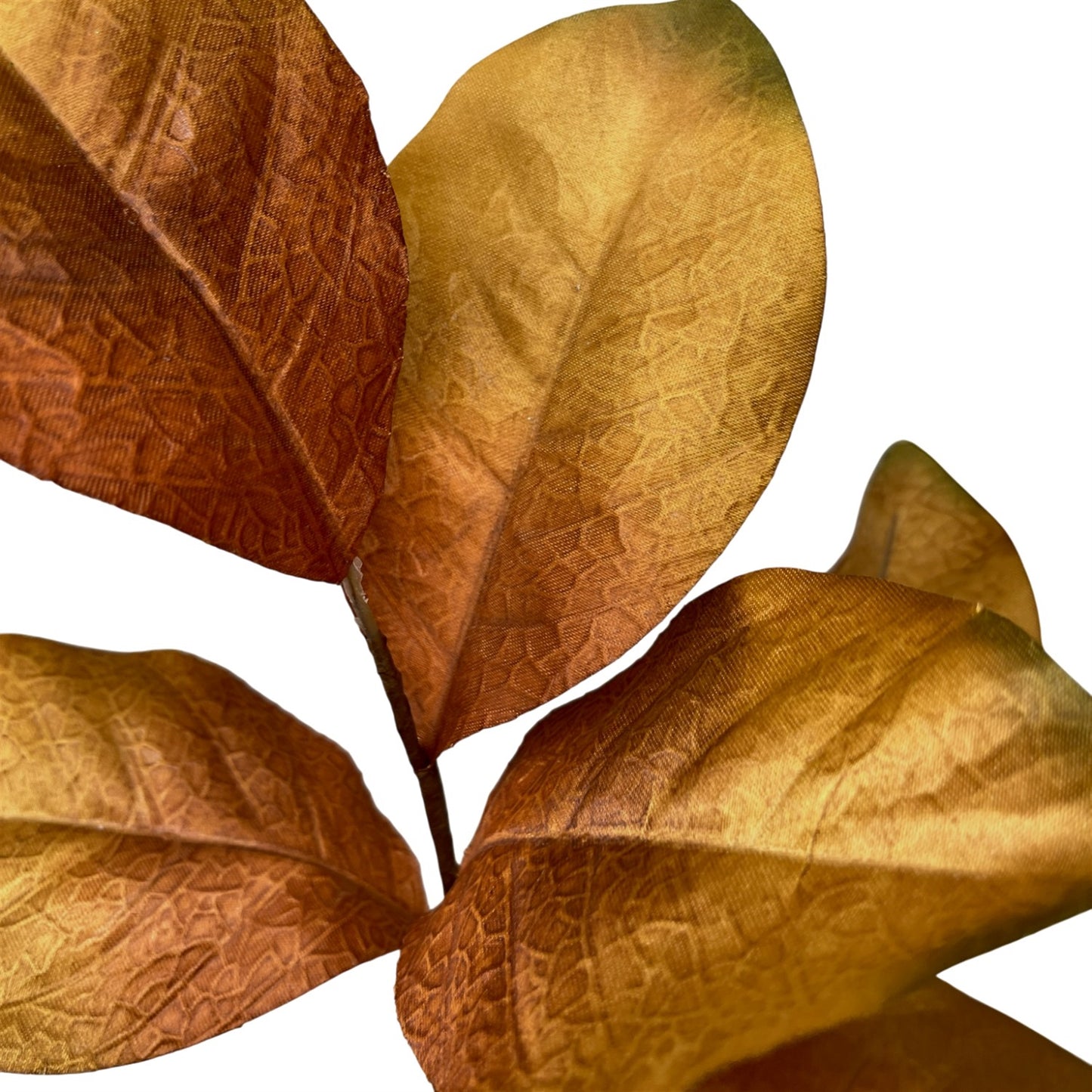 Fall Magnolia Leaf Pick - 15.5" Golden Brown | KS