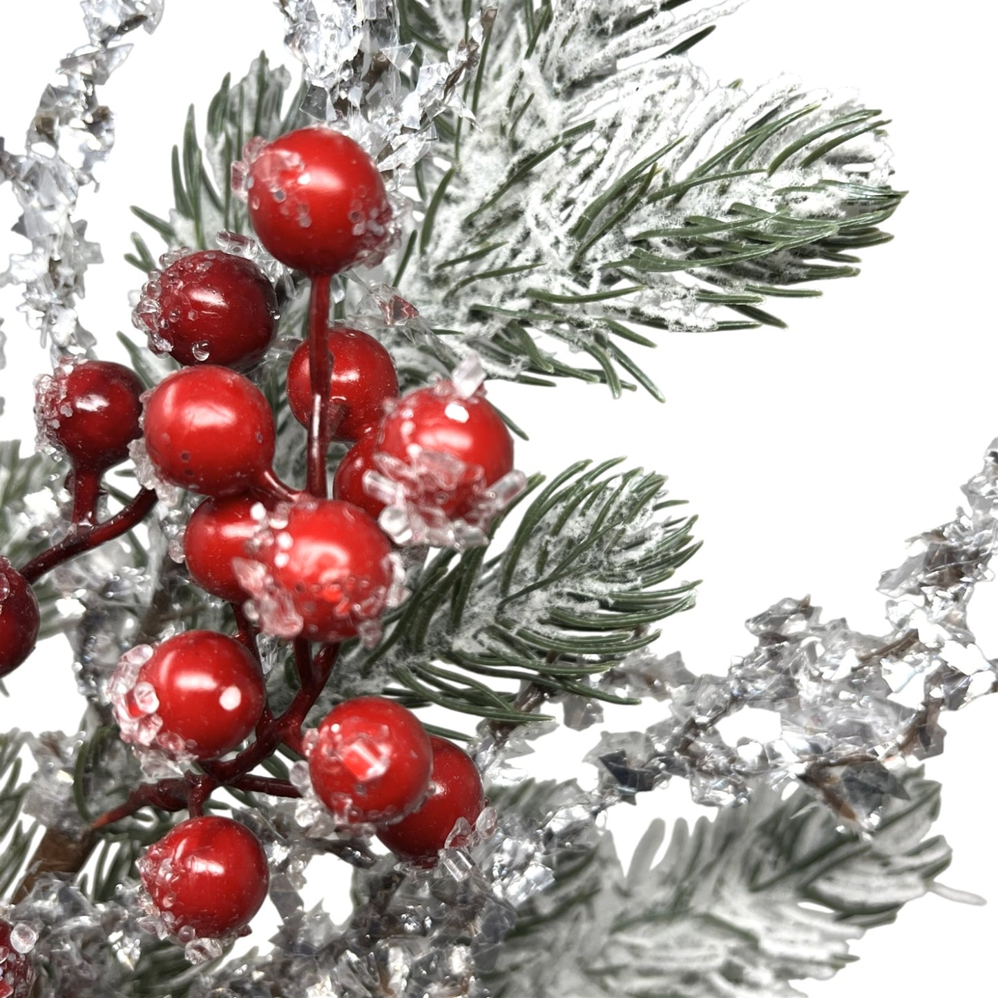 Iced Twig/Snowed Berry Pick 17" | KS