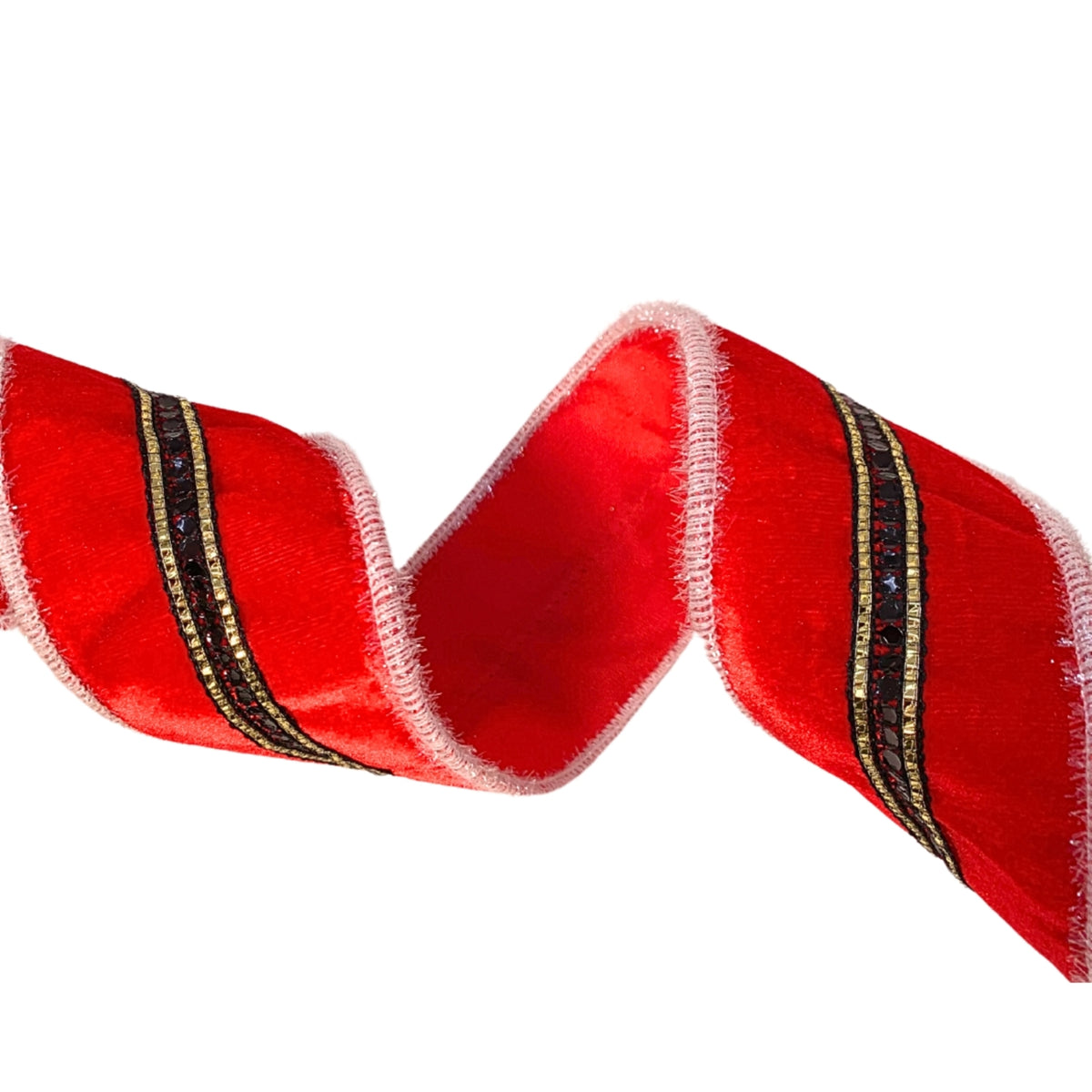 Santa Suit Velvet Ribbon 2.5"X10YD | IR