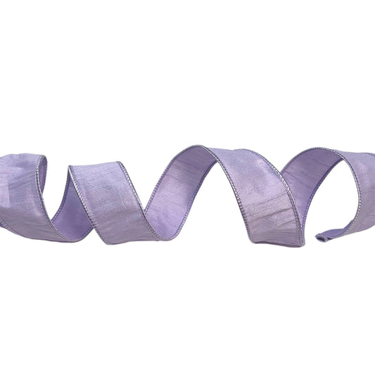 Faux Dupioni 1.5'' X 10 YD Lavender Ribbon | IR