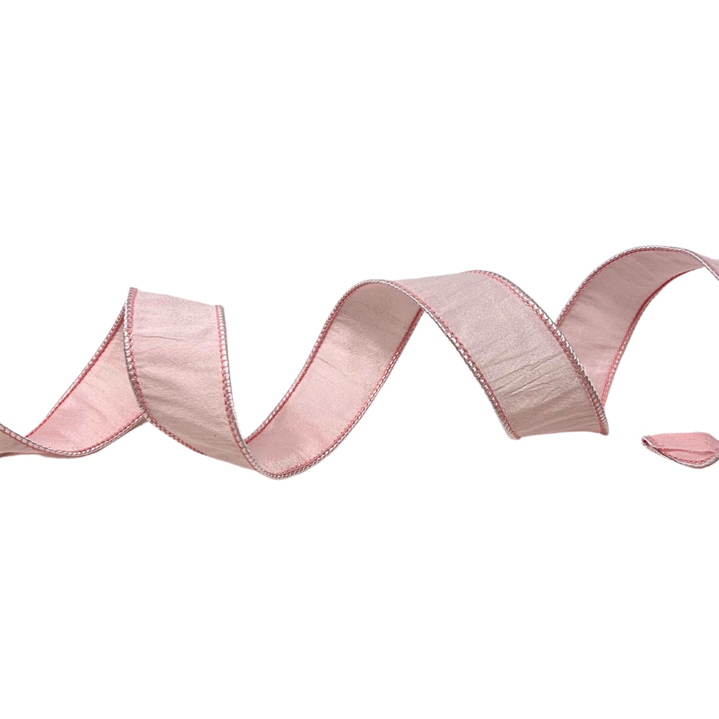 Faux Dupioni 1.5'' X 10 YD Pink Ribbon | IR