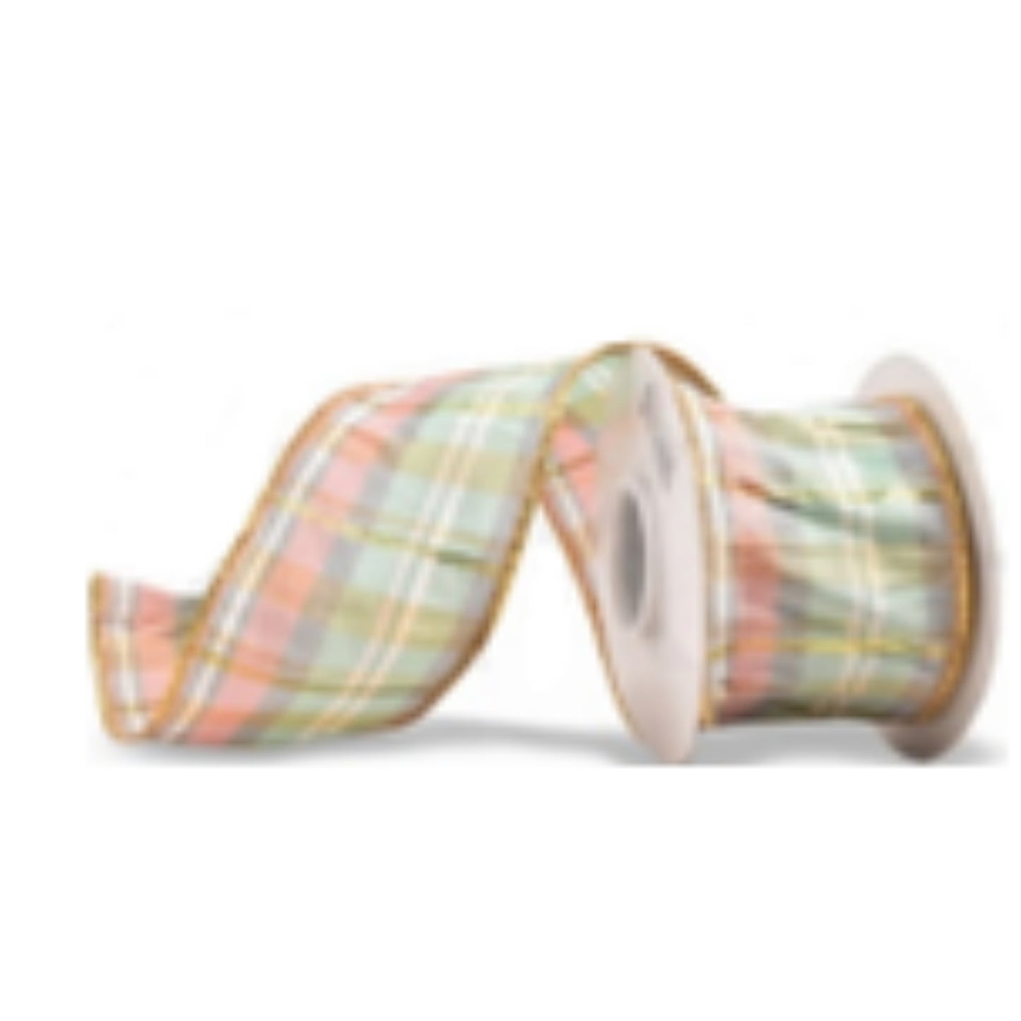 2.5'' X10 YD Perfectly Pastel Plaid - Multi Ribbon | IR