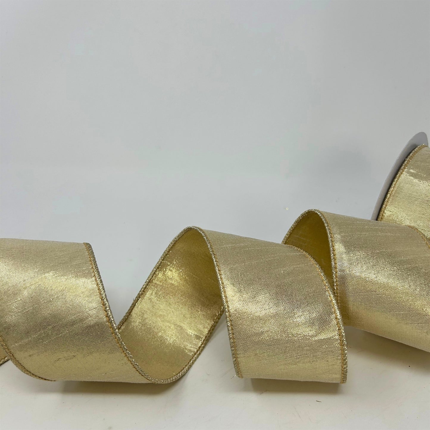 Brilliant Metallic Gold Ribbon Double Sided 2.5" x 10yd | IR