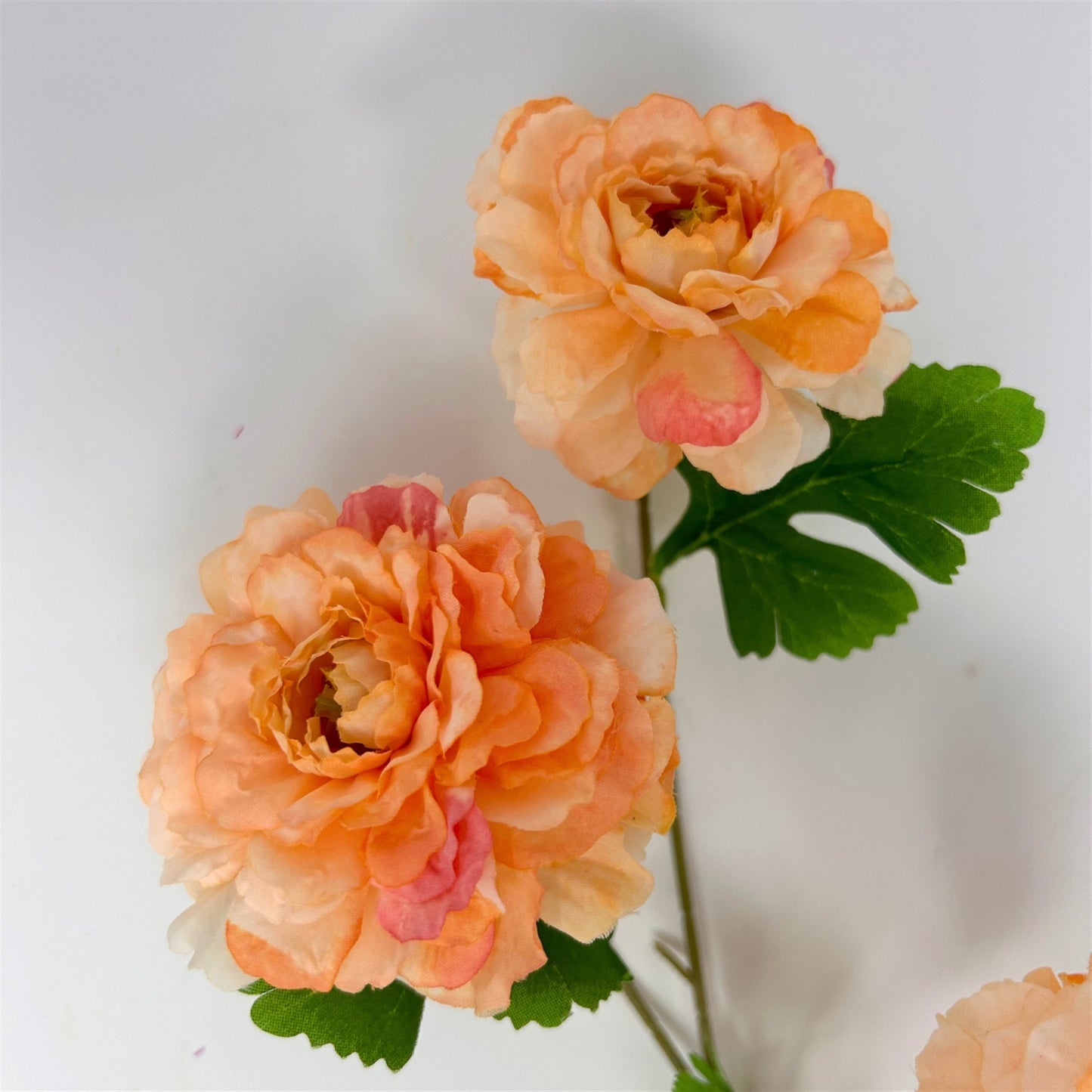 French Marigold Spray X 3 25" - Apricot