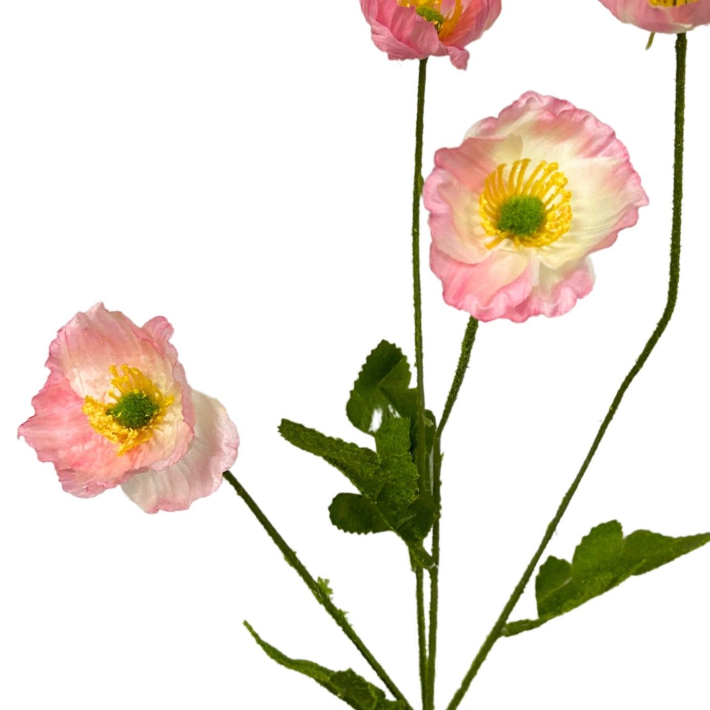 Flowering Fields Mini Poppy Spray - Pink - 23.5” |YSE