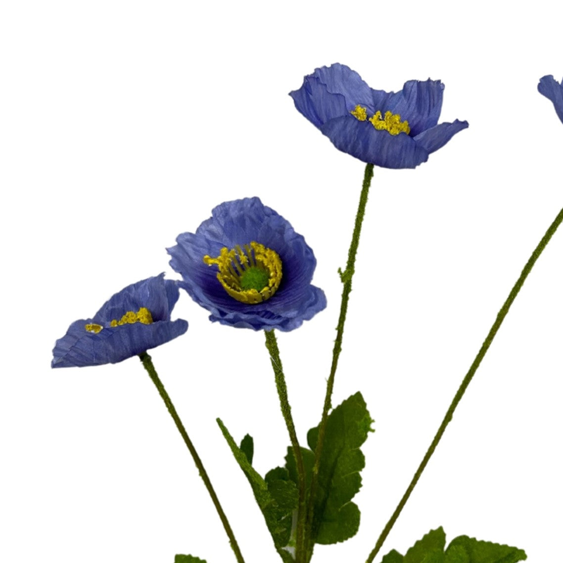 Flowering Fields Mini Poppy Spray - Purple - 23.5” |YSE