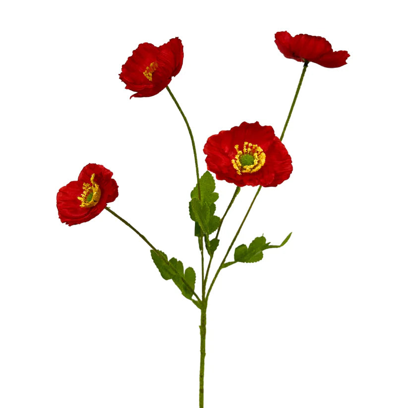 DIY Large Flowering Fields Mini Poppy Kit WITHOUT Planter, FLOWERS ONLY {ASSEMBLY REQUIRED}