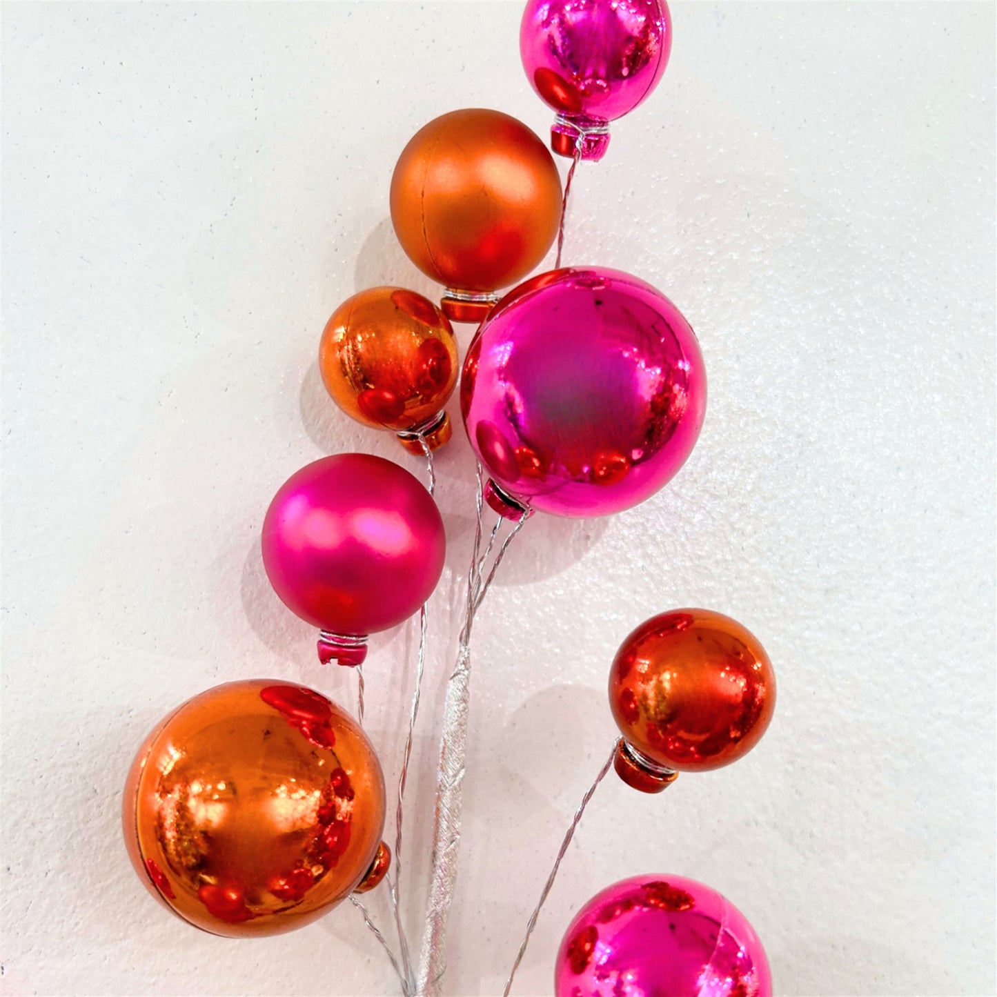 Elegant Ball Pick - Hot Pink/Orange 16" | KS