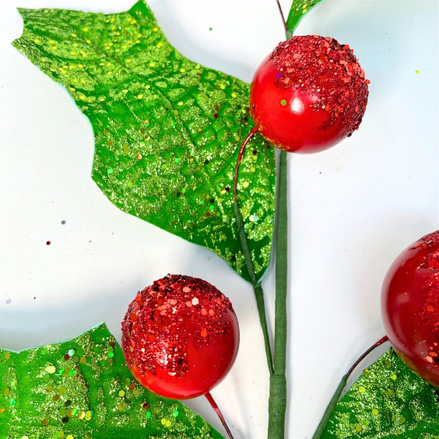 Holly Jolly Holly Berry Spray 34" | KS