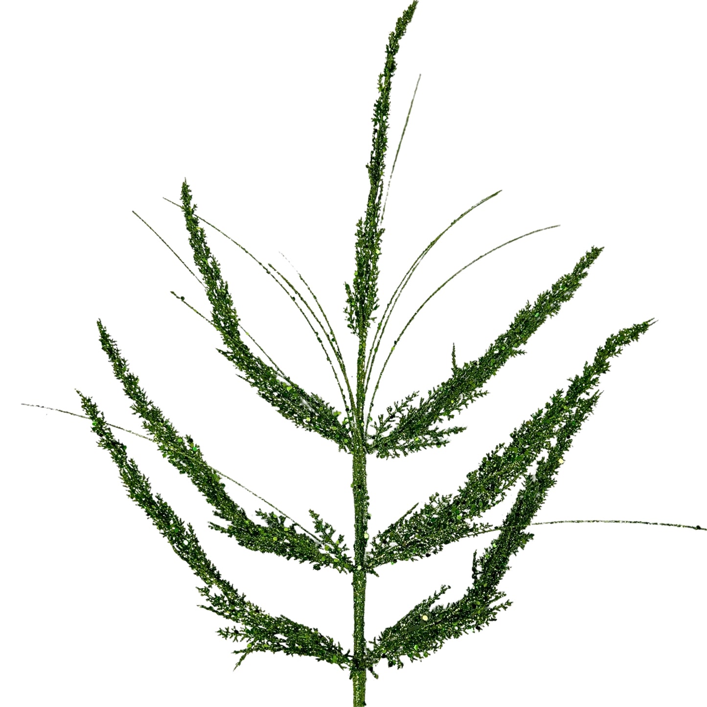 Sparkled Cedar Spray - Green 29” | KS