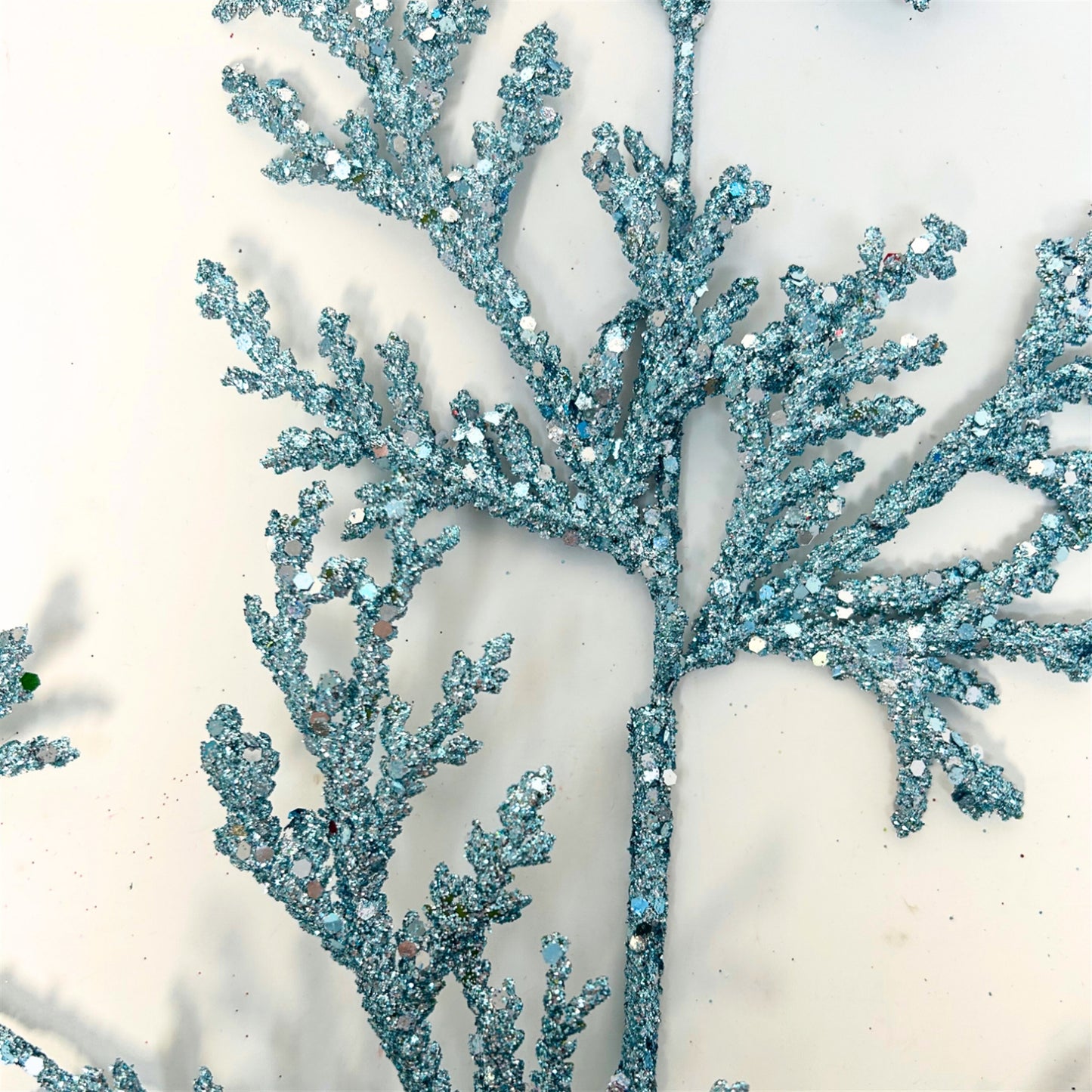 Glitter Lycopodium Spray - Lt. Blue 28.5" | KS