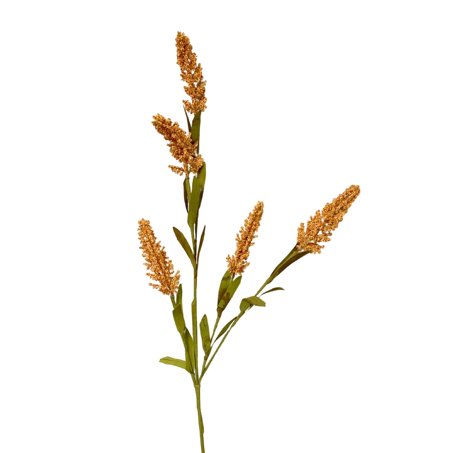 Faux Millet Spray - Orange | KS